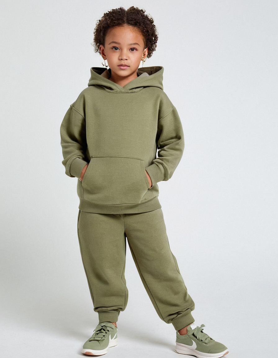 Hoodie in Sage Green