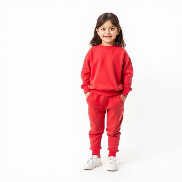 Sweatshirt in Red