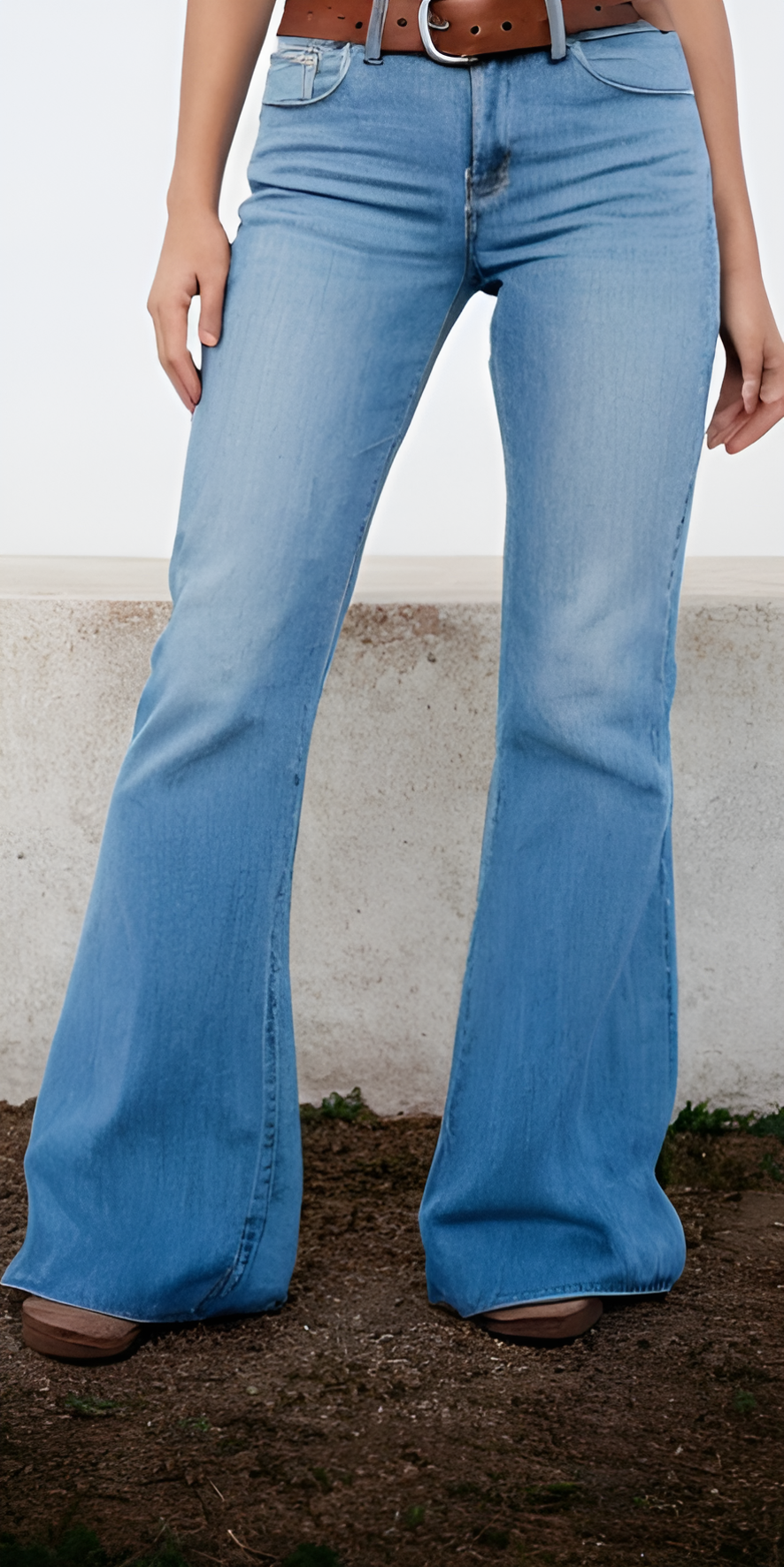 Women's Wide Leg High-Rise Jeans