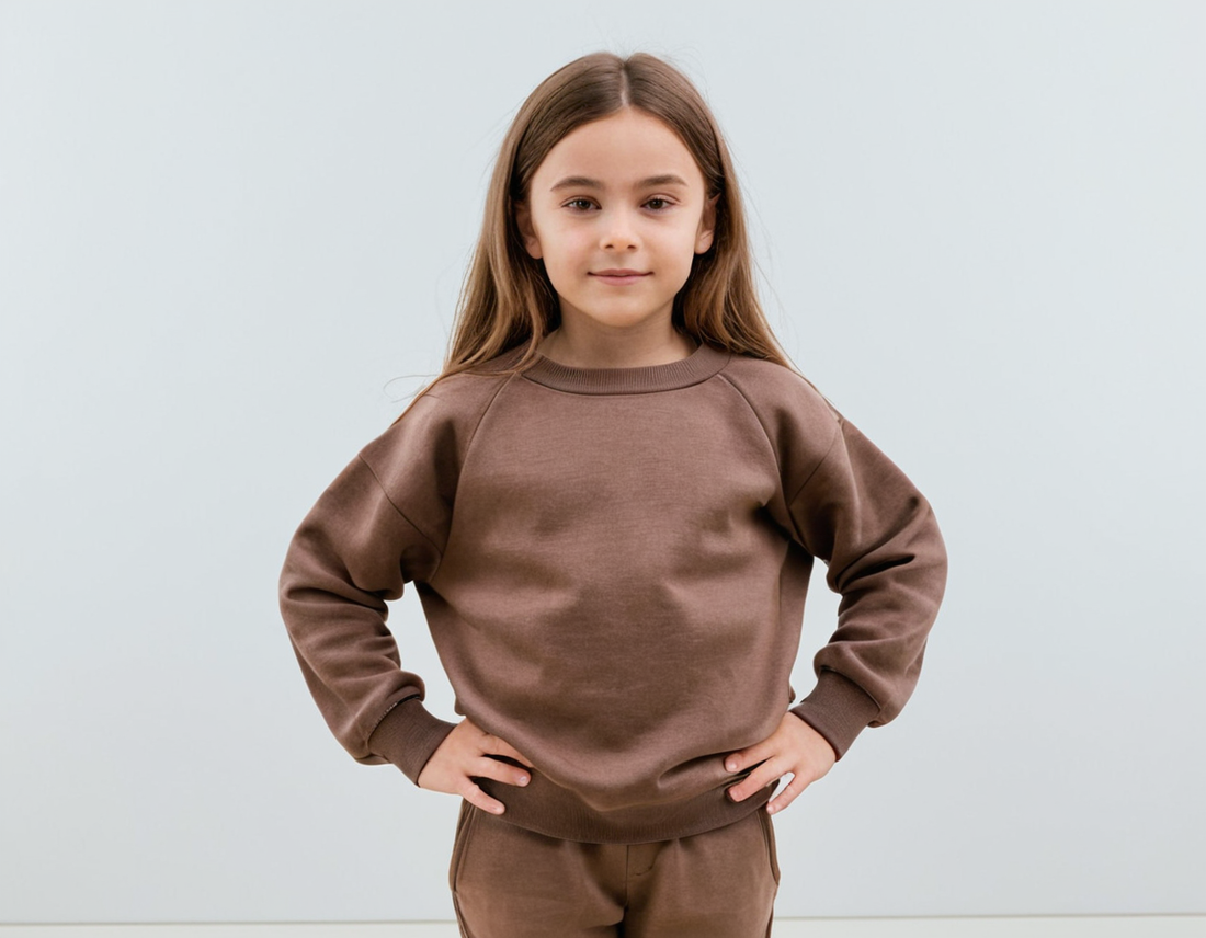 Sweatshirt in Mocha